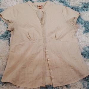 Cute detailed Blouse♡《off white 》